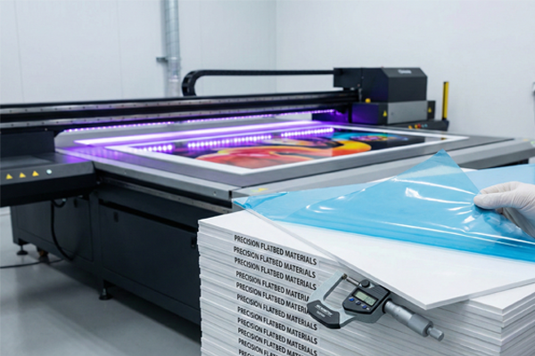 UV Flatbed Printing on PVC Board - 600x400
